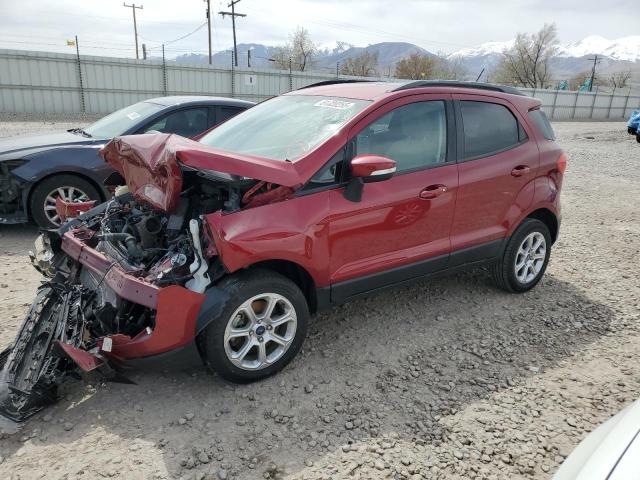 MAJ6S3GL2KC290660 - 2019 FORD ECOSPORT SE მუქწითელი ფოტო 1