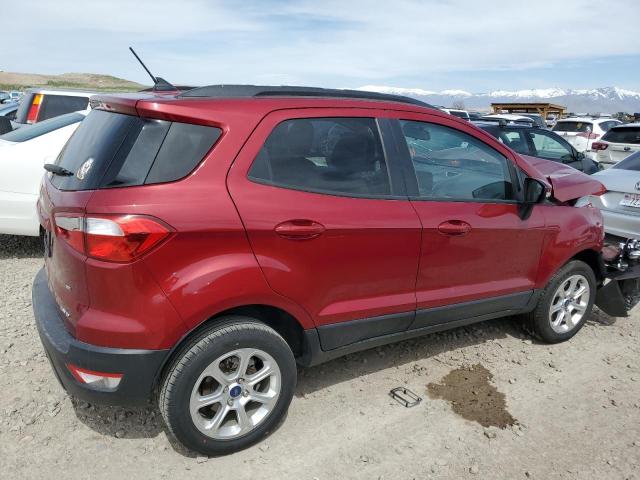 MAJ6S3GL2KC290660 - 2019 FORD ECOSPORT SE მუქწითელი ფოტო 3