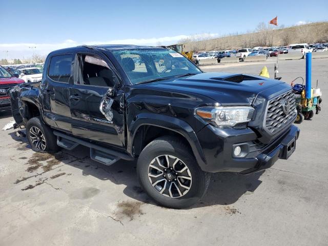 5TFCZ5AN2LX239944 - 2020 TOYOTA TACOMA DOUBLE CAB BLUE photo 4