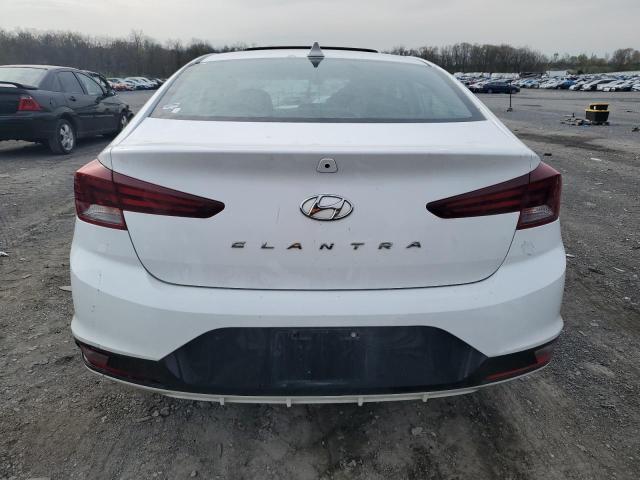 5NPD84LF6KH415685 - 2019 HYUNDAI ELANTRA SEL WHITE photo 6