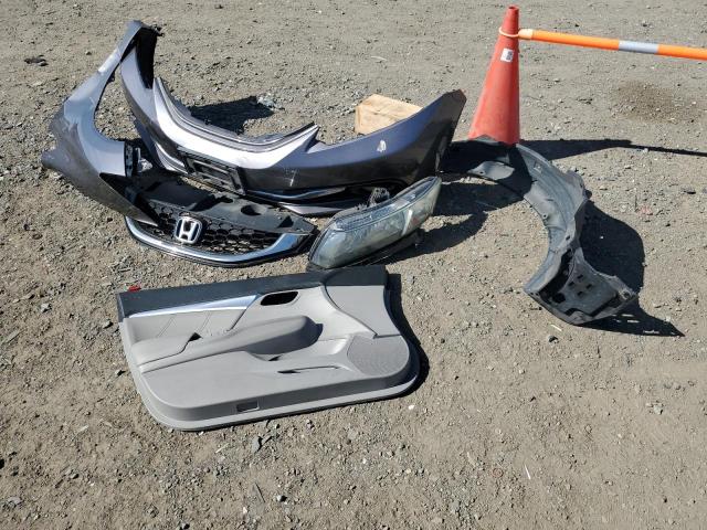 2HGFB2F91FH503905 - 2015 HONDA CIVIC EXL 灰色 照片 12