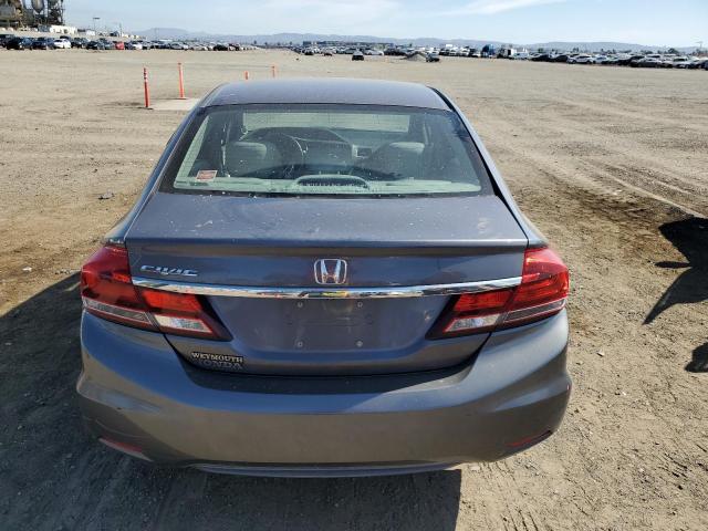 2HGFB2F91FH503905 - 2015 HONDA CIVIC EXL 灰色 照片 6