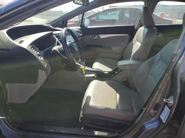 2HGFB2F91FH503905 - 2015 HONDA CIVIC EXL 灰色 照片 7