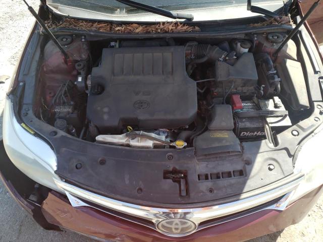 4T1BK1EB0DU042262 - 2013 TOYOTA AVALON BASE 勃艮第红 照片 11