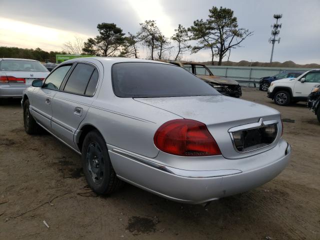 1LNFM97V3WWY74074 - 1998 LINCOLN CONTINENTA SILVER photo 3