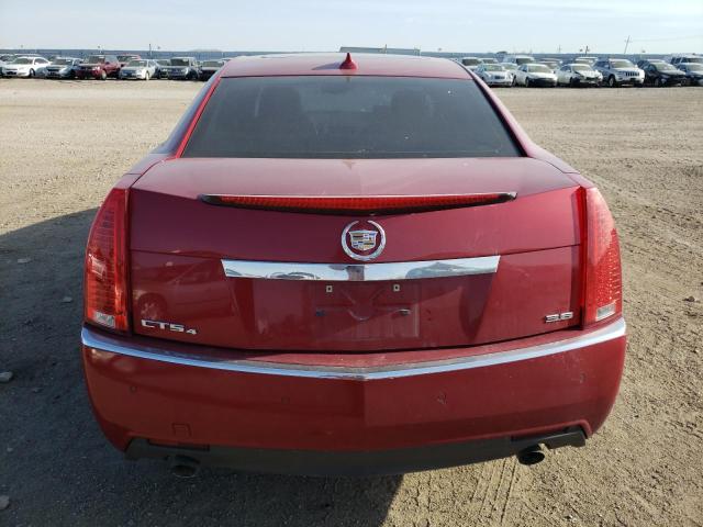 1G6DS5EV6A0145058 - 2010 CADILLAC CTS PREMIUM COLLECTION RED photo 6