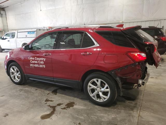 2GNAXMEV2J6181811 - 2018 CHEVROLET EQUINOX PREMIER BURGUNDY photo 2