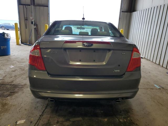 3FAHP0HG7AR217911 - 2010 FORD FUSION SE GRAY photo 6