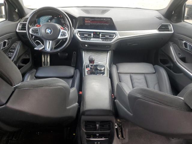 WBS43AY02NFN09815 - 2022 BMW M3 COMPETITION GRAY photo 8