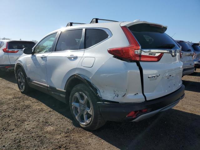 2HKRW2H82KH652524 - 2019 HONDA CR-V EXL WHITE photo 2