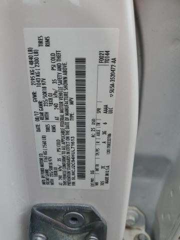 5LMCJ2C94HUL71613 - 2017 LINCOLN MKC SELECT 白色 照片 13