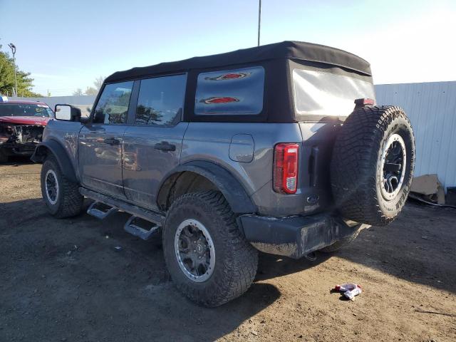 1FMDE5DH9NLA74809 - 2022 FORD BRONCO BASE GRAY photo 2