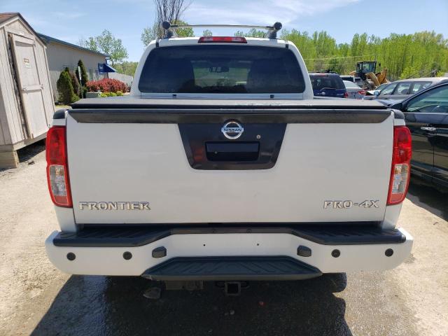 1N6AD0EVXDN741159 - 2013 NISSAN FRONTIER S WHITE photo 6