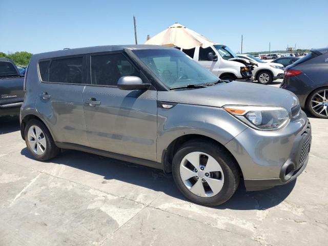 KNDJN2A22E7003921 - 2014 KIA SOUL GRAY photo 4