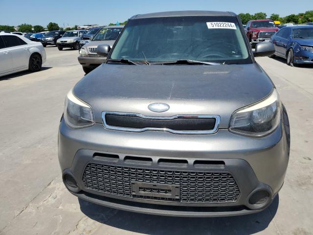 KNDJN2A22E7003921 - 2014 KIA SOUL GRAY photo 5