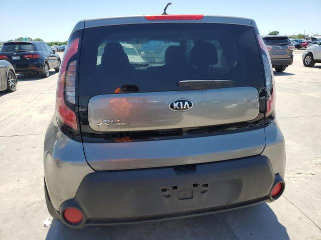 KNDJN2A22E7003921 - 2014 KIA SOUL GRAY photo 6