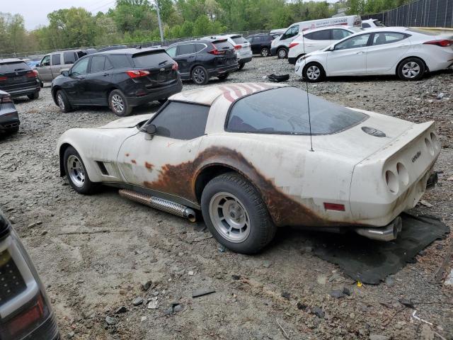 1Z878AS421534 - 1980 CHEVROLET 2S WHITE photo 2