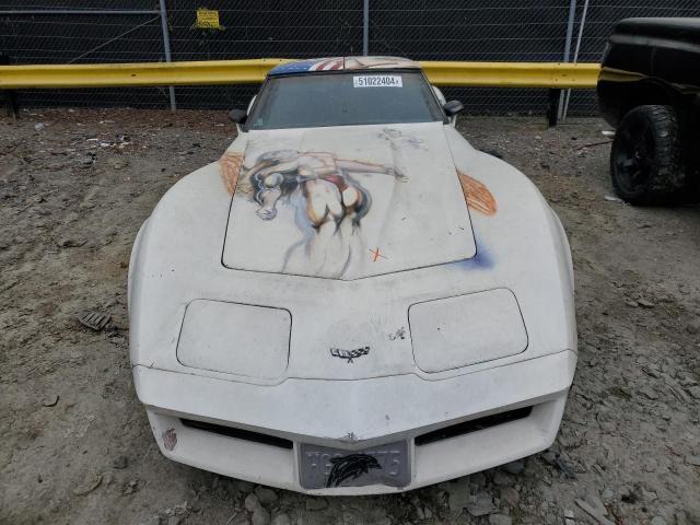 1Z878AS421534 - 1980 CHEVROLET 2S WHITE photo 5