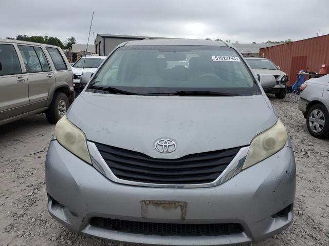 5TDKK3DC6BS049471 - 2011 TOYOTA SIENNA LE SILVER photo 5