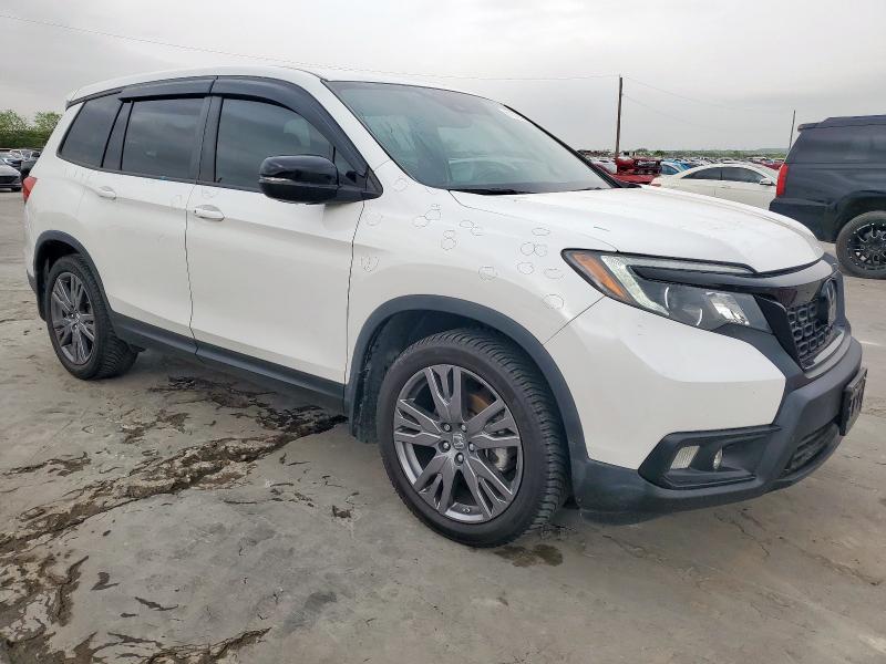 5FNYF7H57LB002957 - 2020 HONDA PASSPORT EXL أبيض صورة 4