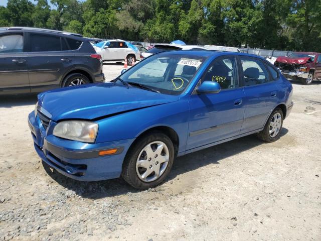 KMHDN56D76U200218 - 2006 HYUNDAI ELANTRA GLS BLUE photo 1