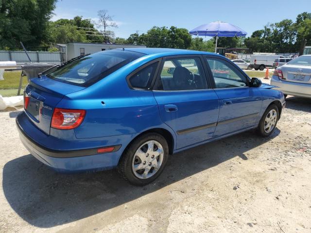 KMHDN56D76U200218 - 2006 HYUNDAI ELANTRA GLS BLUE photo 3