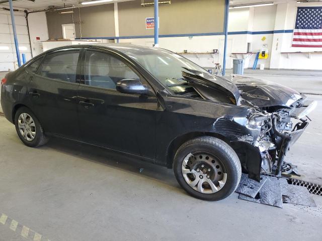 KMHDU4ADXAU921758 - 2010 HYUNDAI ELANTRA BLUE BLACK photo 4