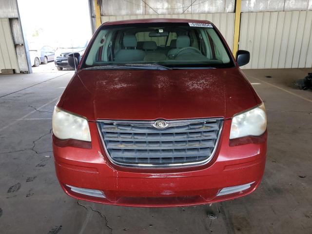 2A8HR44H28R102863 - 2008 CHRYSLER TOWN & COU LX RED photo 5