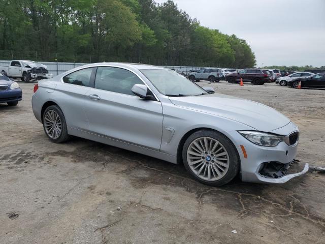 WBA3N9C57GK249661 - 2016 BMW 428 XI GRAY photo 4