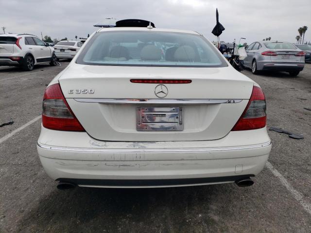 WDBUF56X29B408629 - 2009 MERCEDES-BENZ E 350 WHITE photo 6