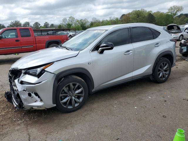 JTJYARBZ8J2088900 - 2018 LEXUS NX 300 BASE ვერცხლისფერი ფოტო 1