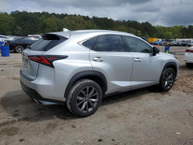 JTJYARBZ8J2088900 - 2018 LEXUS NX 300 BASE ვერცხლისფერი ფოტო 3