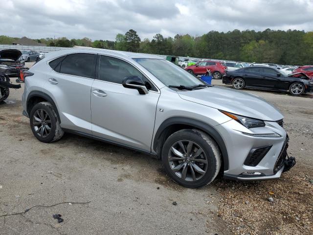 JTJYARBZ8J2088900 - 2018 LEXUS NX 300 BASE ვერცხლისფერი ფოტო 4