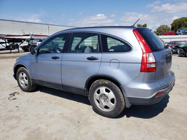 JHLRE38387C049399 - 2007 HONDA CR-V LX BLUE photo 2