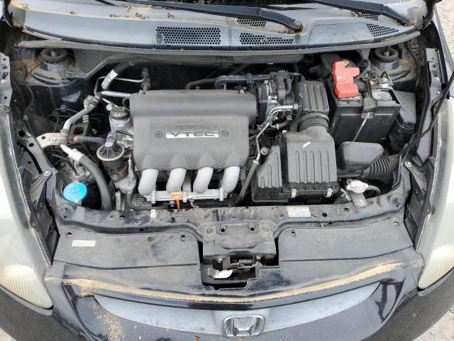 JHMGD38667S052260 - 2007 HONDA FIT S 黑色 照片 11