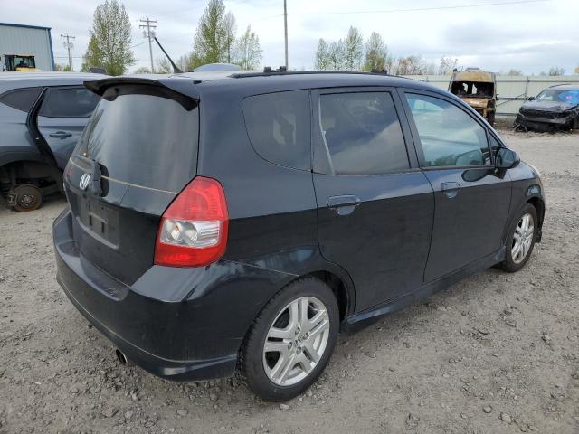 JHMGD38667S052260 - 2007 HONDA FIT S 黑色 照片 3