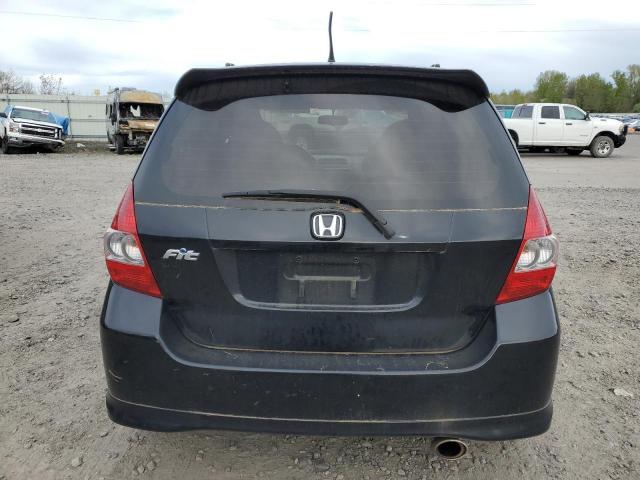 JHMGD38667S052260 - 2007 HONDA FIT S 黑色 照片 6