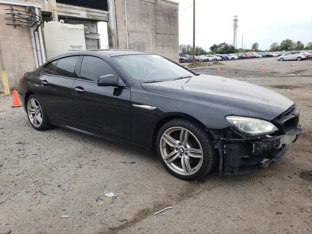 WBA6B8C57EDZ72542 - 2014 BMW 640 XI GRAN COUPE BLACK photo 4