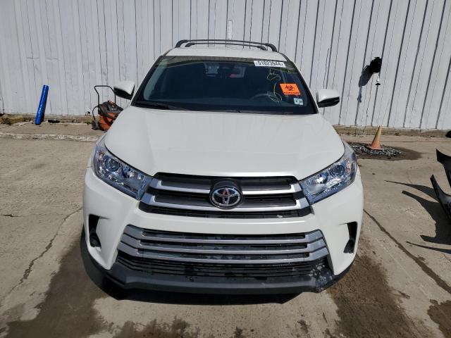 5TDBZRFH5KS921095 - 2019 TOYOTA HIGHLANDER LE WHITE photo 5