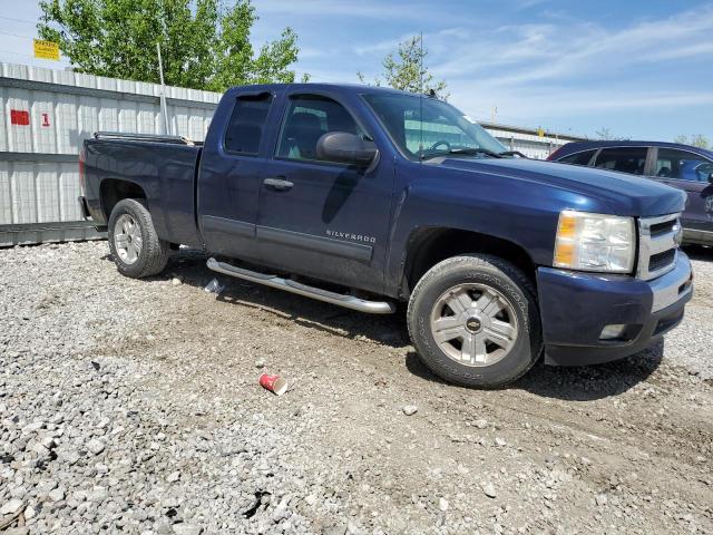 1GCEK29J79Z284243 - 2009 CHEVROLET SILVER1500 K1500 LT BLUE photo 4