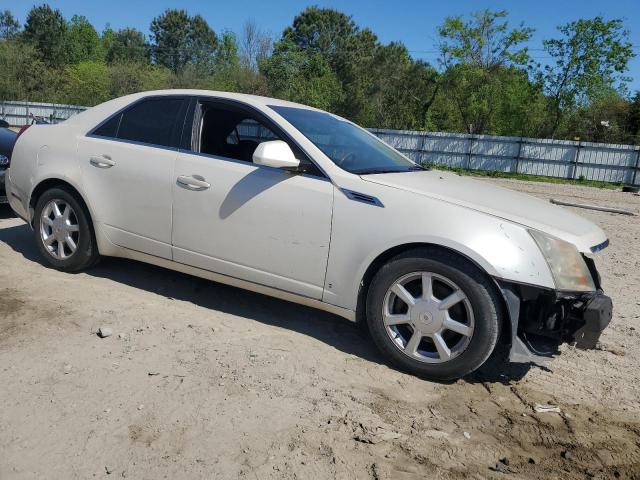 1G6DF577080133162 - 2008 CADILLAC CTS WHITE photo 4