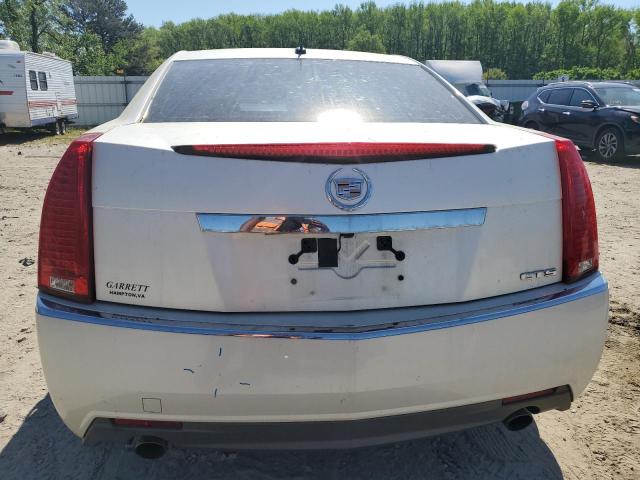 1G6DF577080133162 - 2008 CADILLAC CTS WHITE photo 6