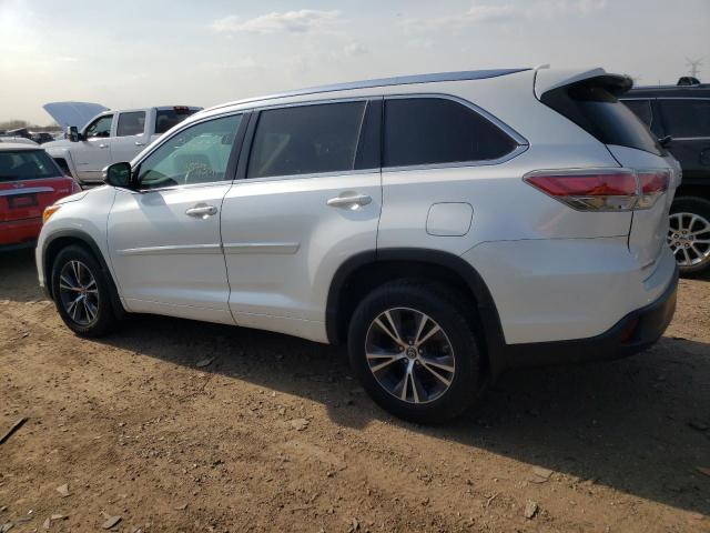 5TDJKRFH7GS335733 - 2016 TOYOTA HIGHLANDER XLE Ağ foto 2