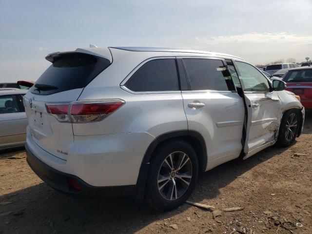 5TDJKRFH7GS335733 - 2016 TOYOTA HIGHLANDER XLE Ağ foto 3