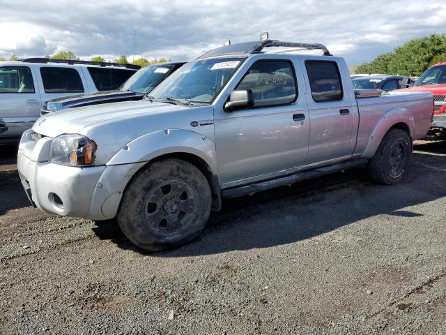 1N6MD29Y92C367570 - 2002 NISSAN FRONTIER CREW CAB SC SILVER photo 1