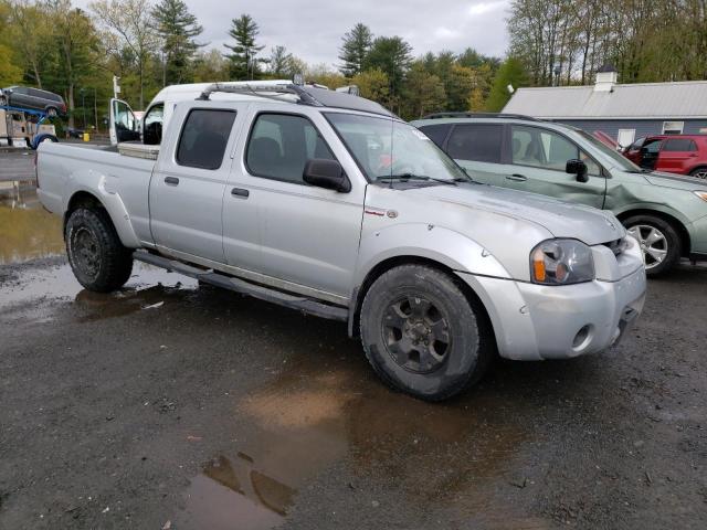 1N6MD29Y92C367570 - 2002 NISSAN FRONTIER CREW CAB SC SILVER photo 4