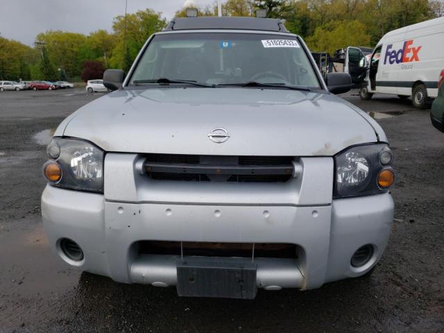 1N6MD29Y92C367570 - 2002 NISSAN FRONTIER CREW CAB SC SILVER photo 5