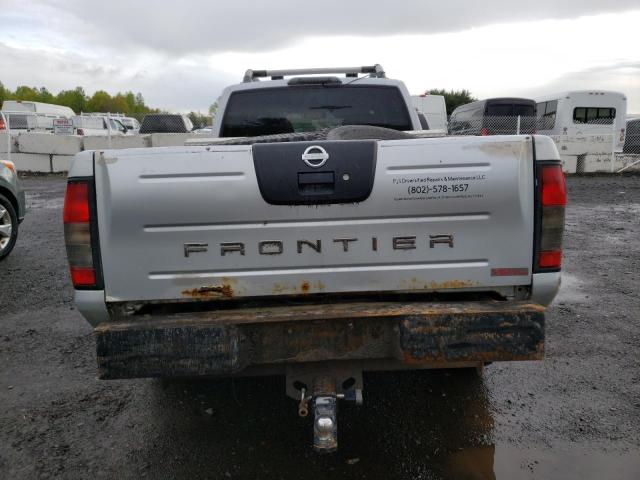 1N6MD29Y92C367570 - 2002 NISSAN FRONTIER CREW CAB SC SILVER photo 6