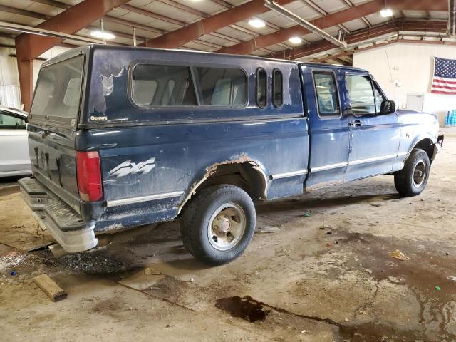 1FTEX14N7NKB96138 - 1992 FORD F150 BLUE photo 3