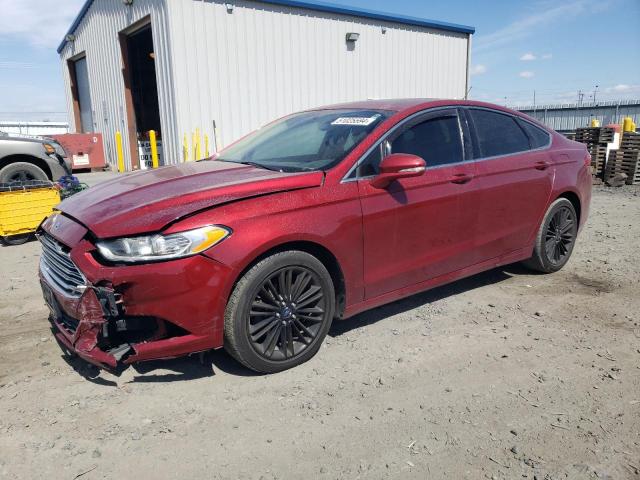 3FA6P0T93GR329873 - 2016 FORD FUSION SE BURGUNDY photo 1